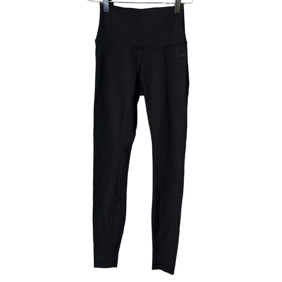 Lululemon Wunder Under High Rise Leggings 2 - Picture 1 of 6